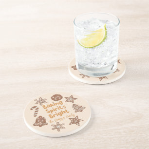Festive Baking Spirits Bright-Gult Underlägg