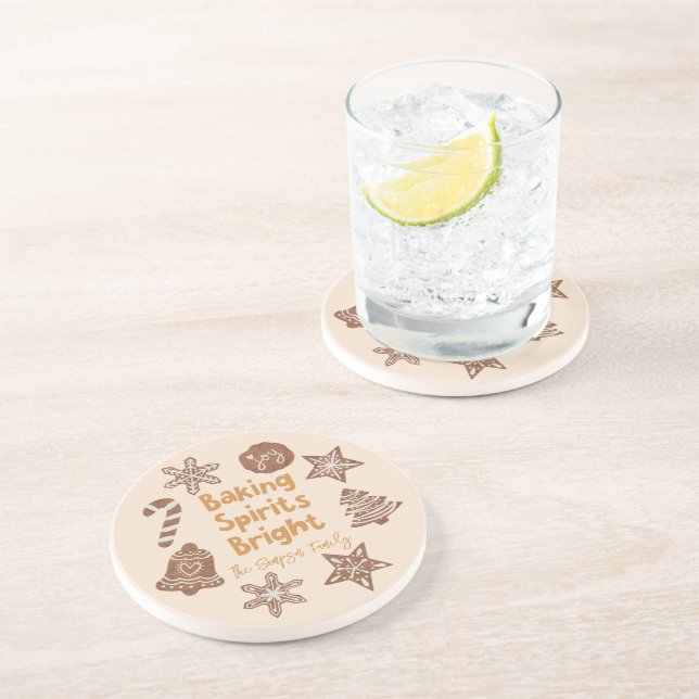 Festive Baking Spirits Bright-Gult Underlägg (Sidan)