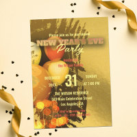 Festive Balloals Ljus Confetti-Nyårsafton