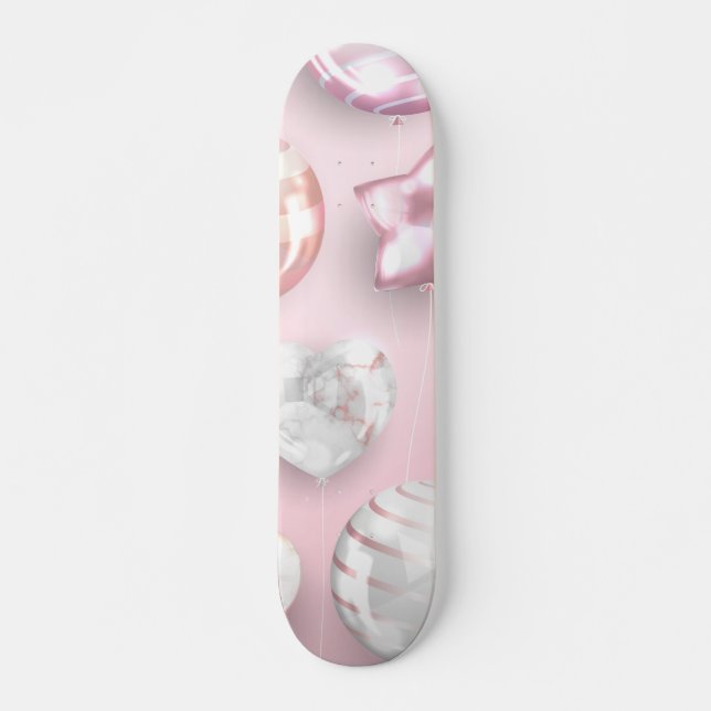 Festive Balloon Mini Skateboard Bräda 18,5 Cm (Framsida)