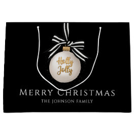 Festive Bauble Black jul