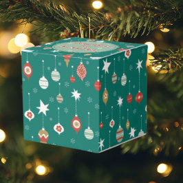 Festive Baubles & Snöflingor jul Presentaskar