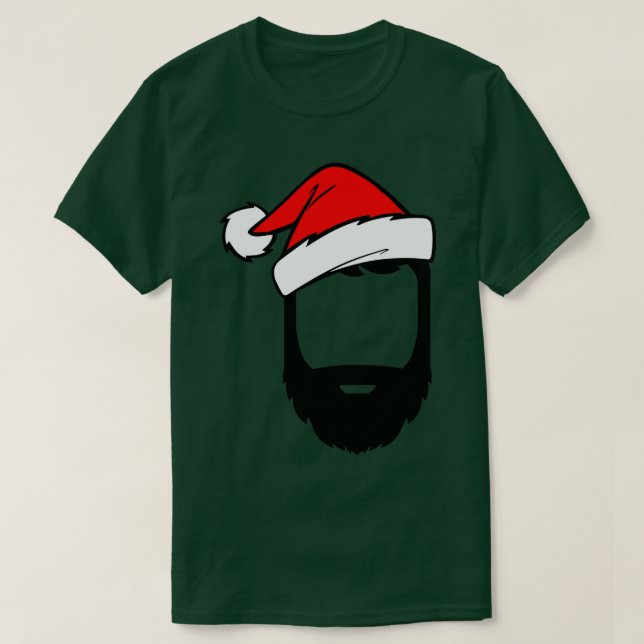 Festive Beard T Shirt (Design framsida)