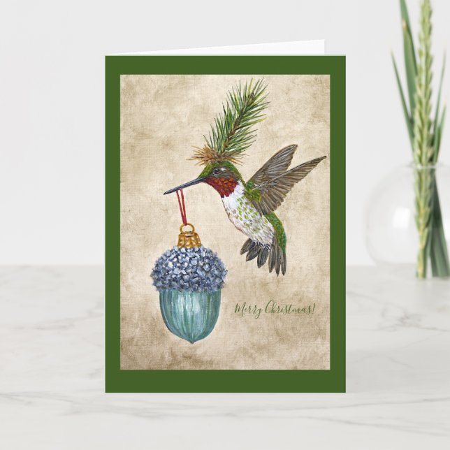 Festive Ben julkort Kort (Framsida)