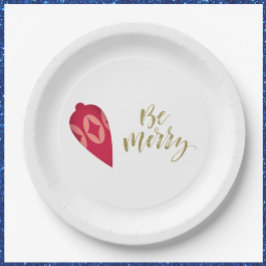 Festive Berry Färg Ornamet BE Merry