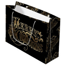 Festive Black and Guld Search Script God jul