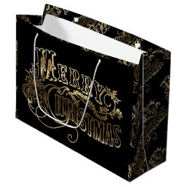 Festive Black and Guld Search Script God jul