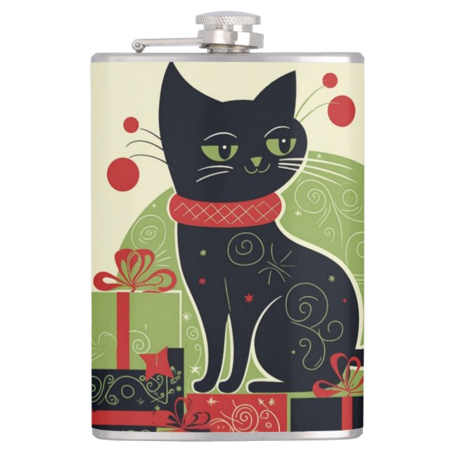 Festive Black Cat Fickplunta (Framsidan)