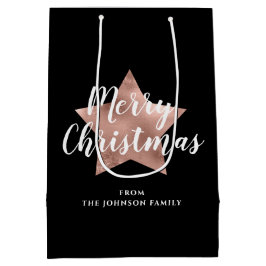 Festive Black Ro Guld Star God jul