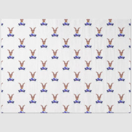 Festive Blue Kasky Christmas Reindeer