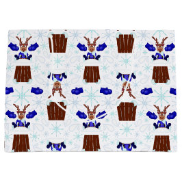 Festive Blue Kasky-julrenar