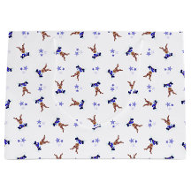 Festive Blue Kasky-julrenar