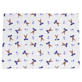 Festive Blue Kasky-julrenar