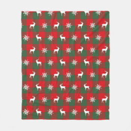Festive Buffalo Play Fleecefilt