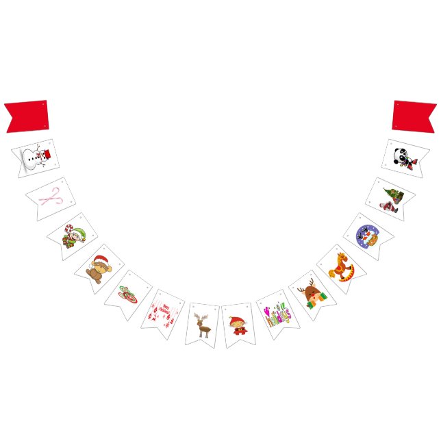 Festive Bunting Vimplar (Alla)