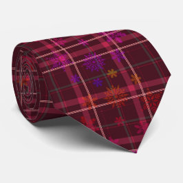 Festive Burgundy Snowflake Helgdag Play Slips