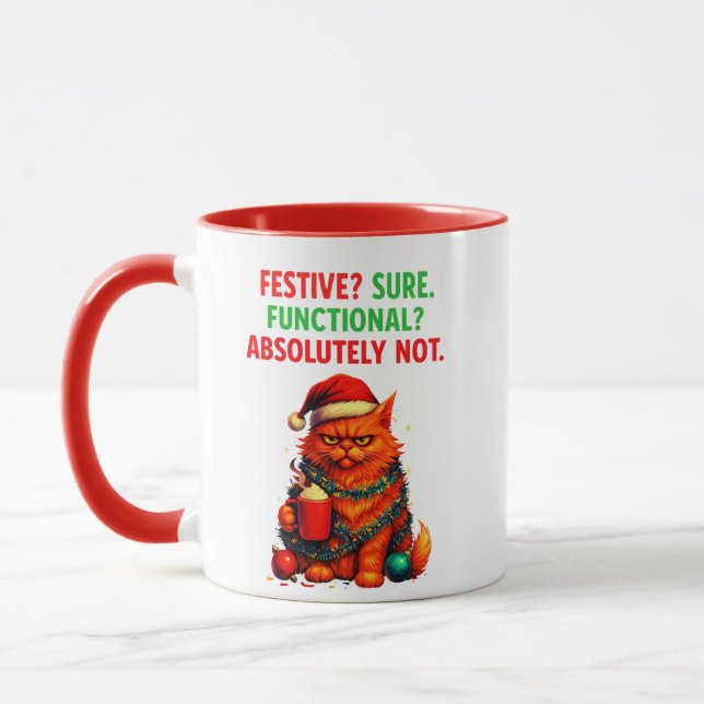Festive but Over It Mug Mugg (Vänster)