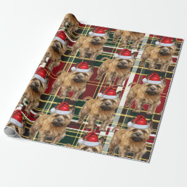 Festive Cairn Terrier Hund älskare jul Presentpapper