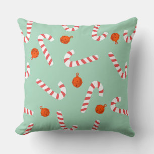 Festive Candy cane Dekorativ kudde