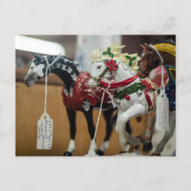 Festive Carousel Horses Ornament Collection