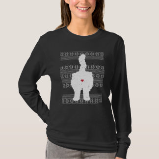 Festive Cat Butt Ugly jul-Helgdag T Shirt