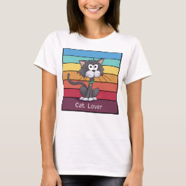 Festive Cat Lover T Shirt