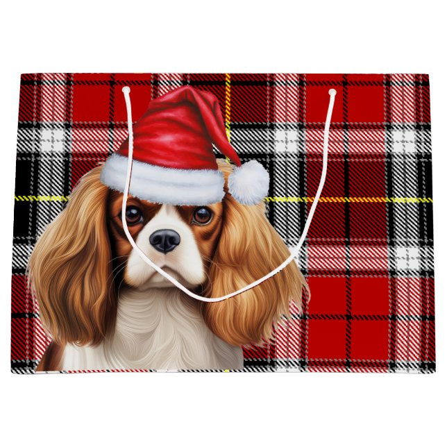 Festive Cavalier Spain Hund älskare Helgdag (Framsidan)