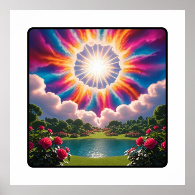 Festive Cheer: Jul Wonderland i ditt hem Poster (Framsidan)