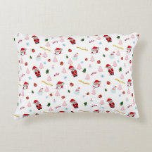 Festive Christmas Accent Pillow