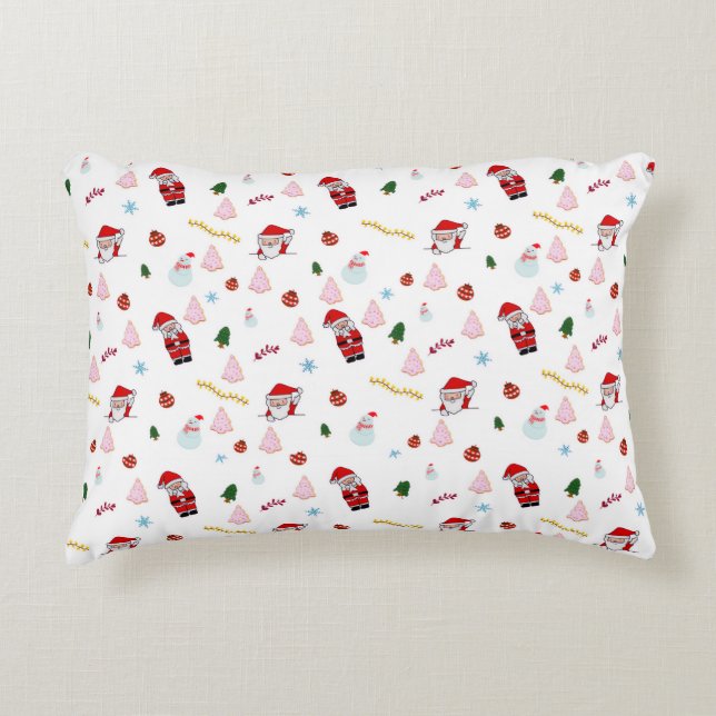Festive Christmas Accent Pillow Prydnadskudde (Framsidan)