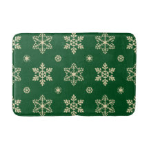 Festive Christmas Bath Mat – Holiday BathroomDecor