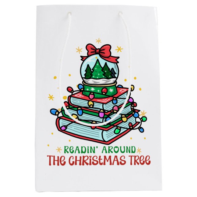 Festive Christmas Book Lover (Framsidan)