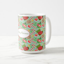 Festive Christmas Decorations, Cute Holiday Kaffemugg
