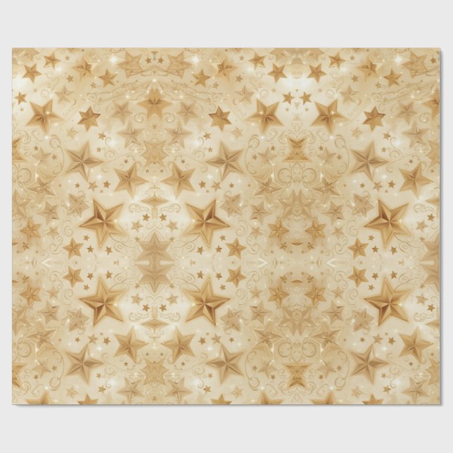 Festive Christmas Holiday Gift Wrap Presentpapper (Platt)