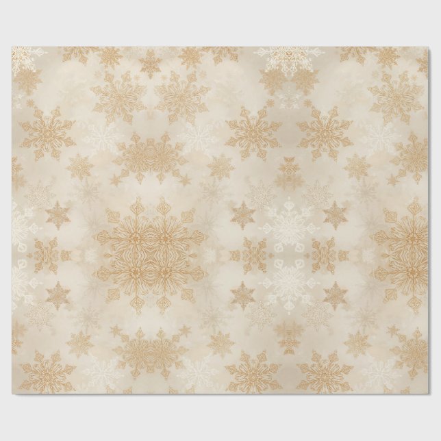 Festive Christmas Holiday Gift Wrap Presentpapper (Platt)