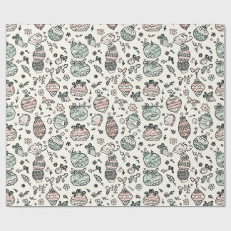 Festive Christmas Holiday Gift Wrap Presentpapper