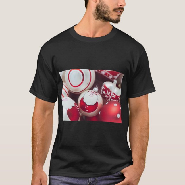 Festive Christmas Joy Art Tee (Framsida)