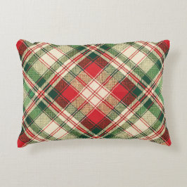 Festive Christmas Lumbar Pillow – Cheerful Holiday Prydnadskudde
