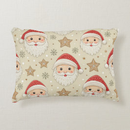 Festive Christmas Lumbar Pillow – Cheerful Holiday Prydnadskudde
