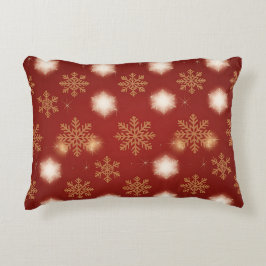 Festive Christmas Lumbar Pillow – Cheerful Holiday Prydnadskudde