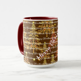 Festive Christmas Luxury Christmas Trees Mugg