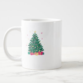 Festive Christmas Mug – Holiday Party Coffee & Coc Jumbo Mugg