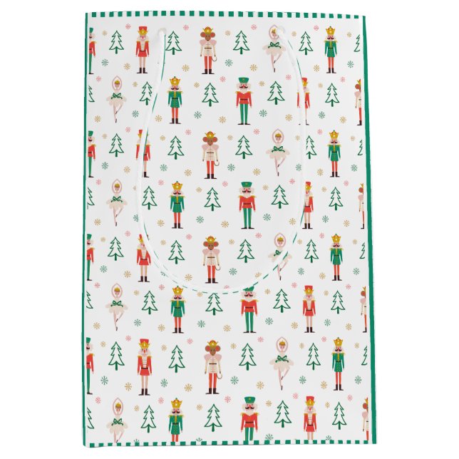 Festive Christmas Nutcracker Green Striped (Framsidan)