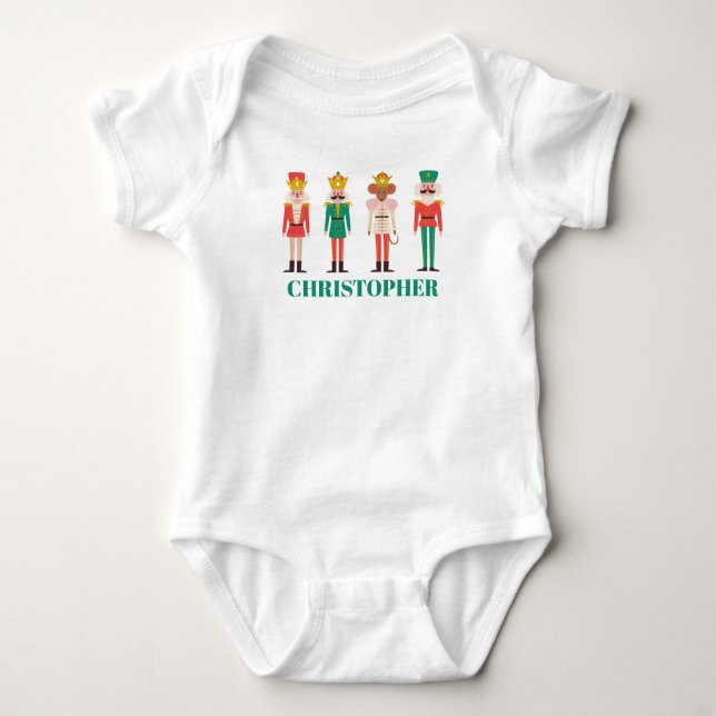 Festive Christmas Nutcracker  T Shirt (Framsida)