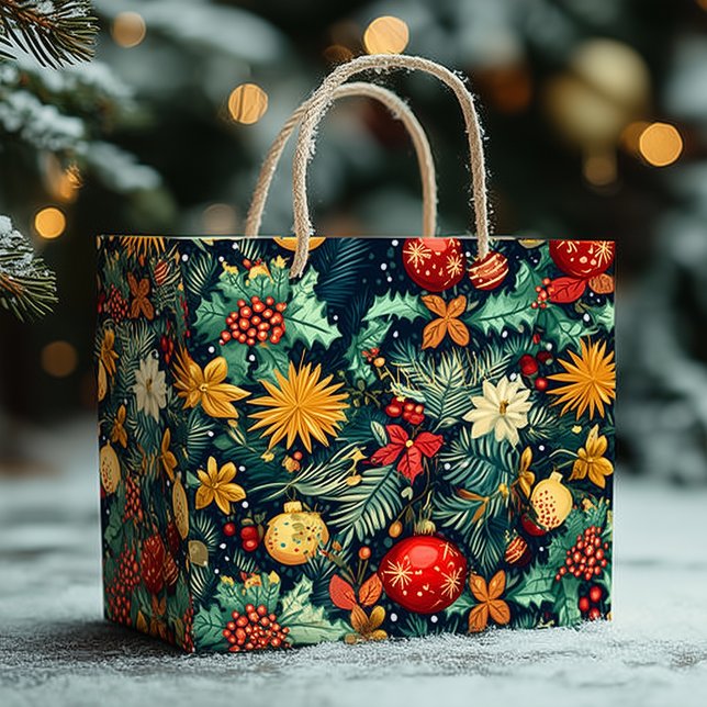 Festive Christmas Ornaments with Name Area (Skapare uppladdad)