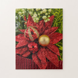Festive Christmas Plants Puzzle Pussel