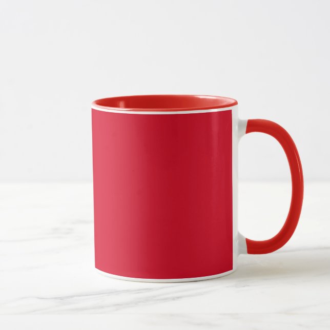 Festive Christmas Red Combo Mug for Holiday Cheer Mugg (Höger)