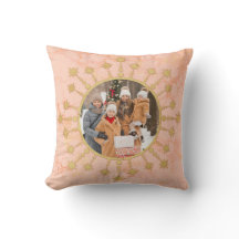 Festive Christmas Star: Pink and Gold Photo