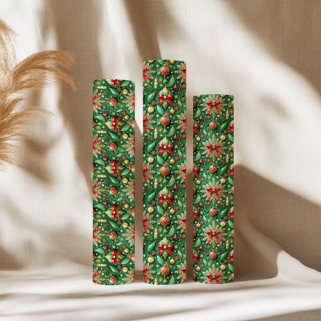 Festive Christmas Theme Colorful Pattern Presentpapper (Skapare uppladdad)