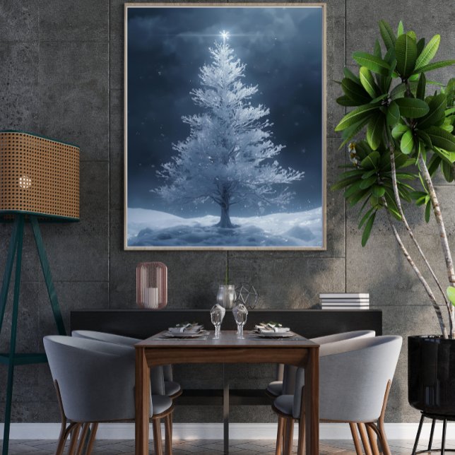 Festive Christmas Tree Poster (Skapare uppladdad)